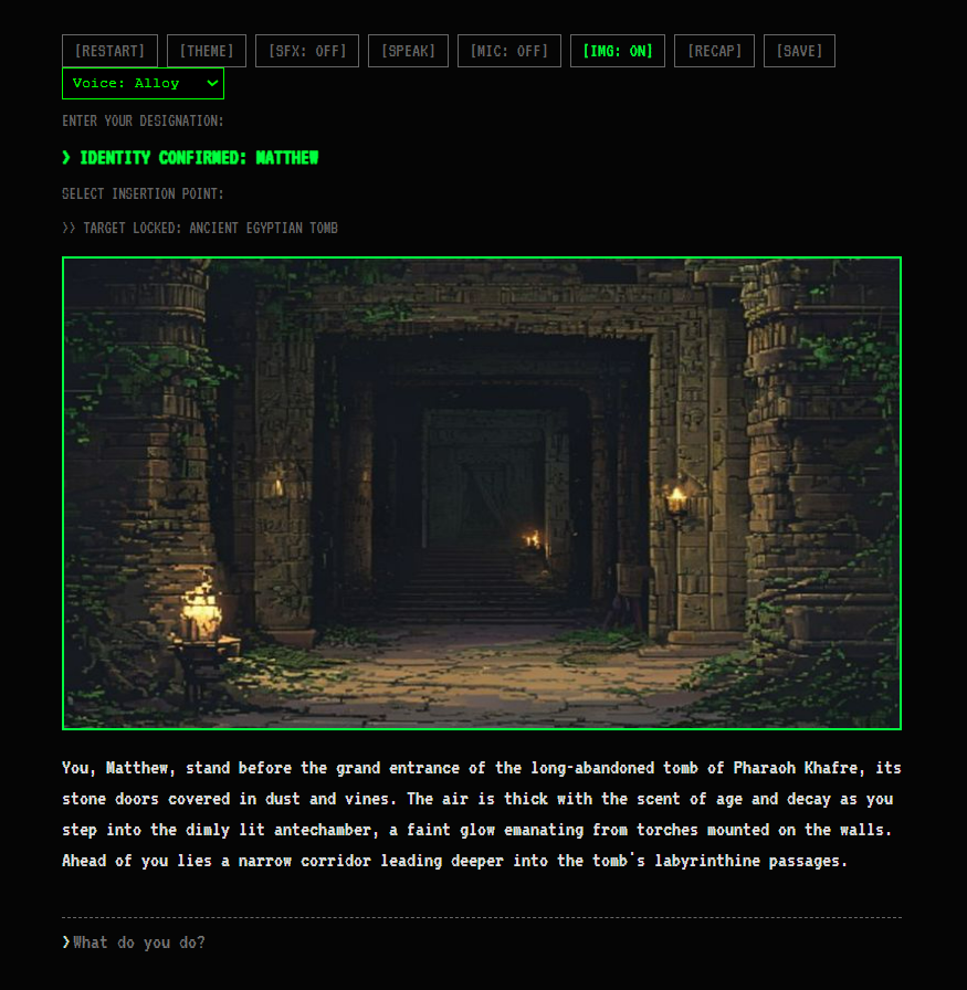 AI Text Adventure